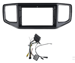 BISEL ADAPTADOR VOLKSWAGEN AMAROK 2017 MAS ARNES CANBUS PARA RADIO 9 PULGADAS