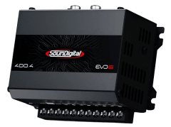 Amplificador De Audio Soundigital 400.4 Alta Potencia 400 W