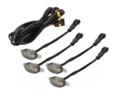 LUZ LED TIPO RAPTOR AMBAR Y AZUL