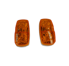 Farol Lateral 12 Volt 24 Volt Ambar Led Multivoltaje  2UNIDADES