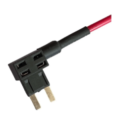 PORTA FUSIBLE DOBLE MINI PERFIL BAJO