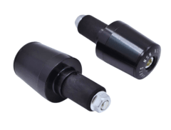 TOPE MANUBRIO MOTO NEGRO SET 2 UNID