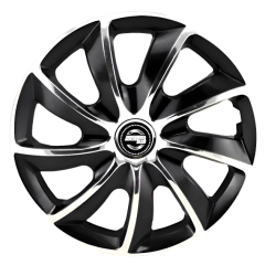 TAPA RUEDA 14 PLATA CON NEGRO ML 7807368027303