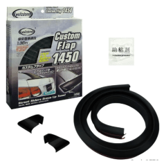 MOLDURA SPOILER ALERON LIP GOMA NEGRO