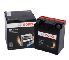 BATERIA BOSCH AGM BTX7L 6 AH POSITIVO DERECHO