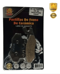 PASTILLAS HONDA CB125 TWISTER CB 190 NEW STORM DELANTERA CERAMICA MO 9870