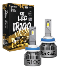KIT AMPOLLETA TURBO LED DAKAR H11 45 LMN IR100