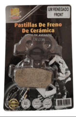 PASTILLAS UM RENEGADO DELANTERA CERAMICA MO 9900