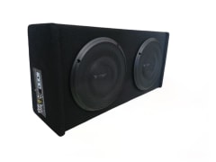 SUBWOOFER PLANO DOBLE AMPLIFICADO 10 pulgadas