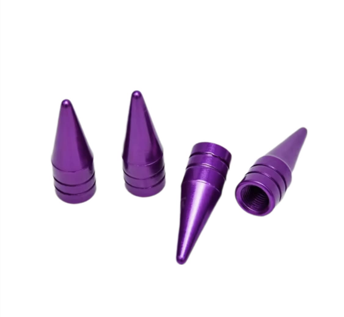 SET 4 TAPA VALVULA PUNTAS PARA NEUMATICO3