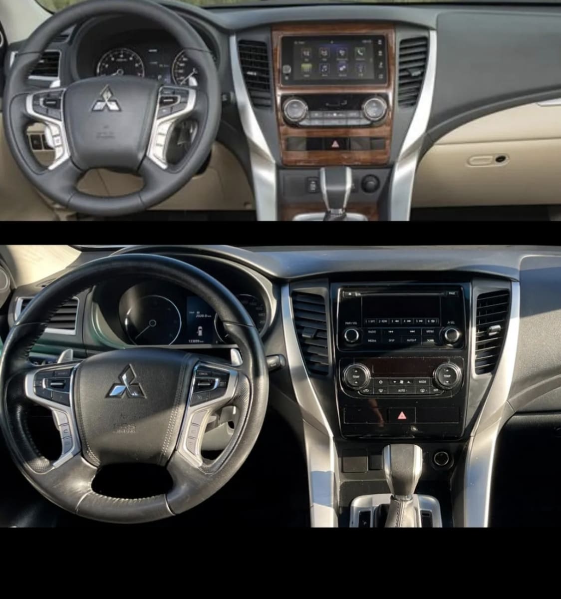 BISEL RADIO DE MITSUBISHI MONTERO SPORT 2017 MAS2