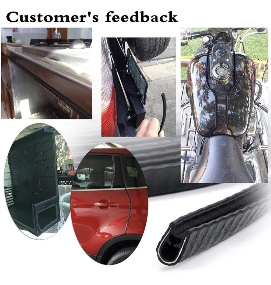 TOPE DE GOMA PARA PUERTAS 5MTS H86 49N2