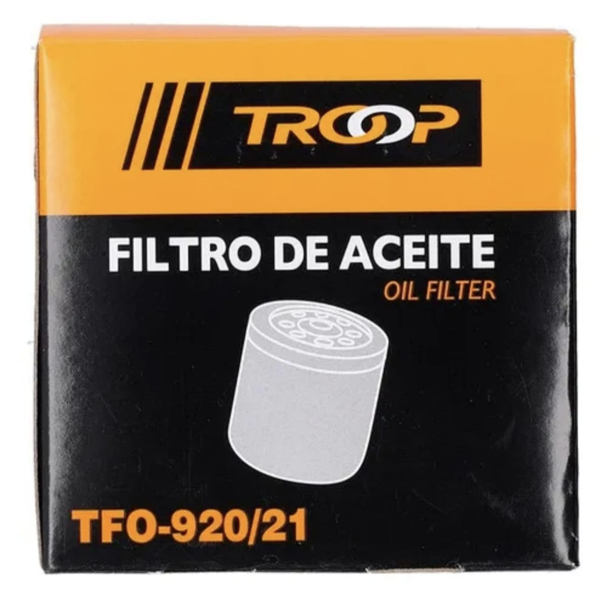 FILTRO ACEITE 920/21 TROOP 78073680094842