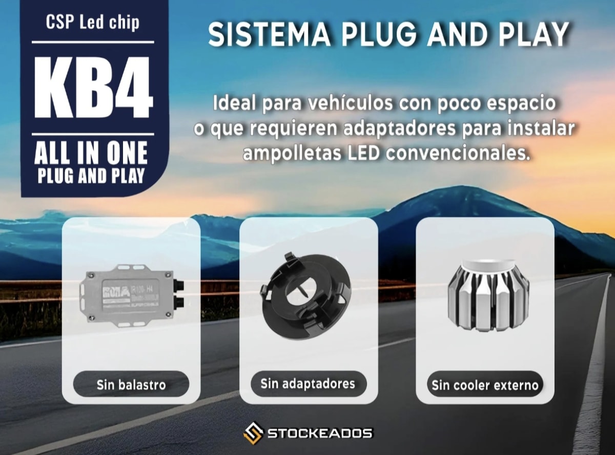 AMPOLLETA LED 9005 CSP PLUG 6610942247293