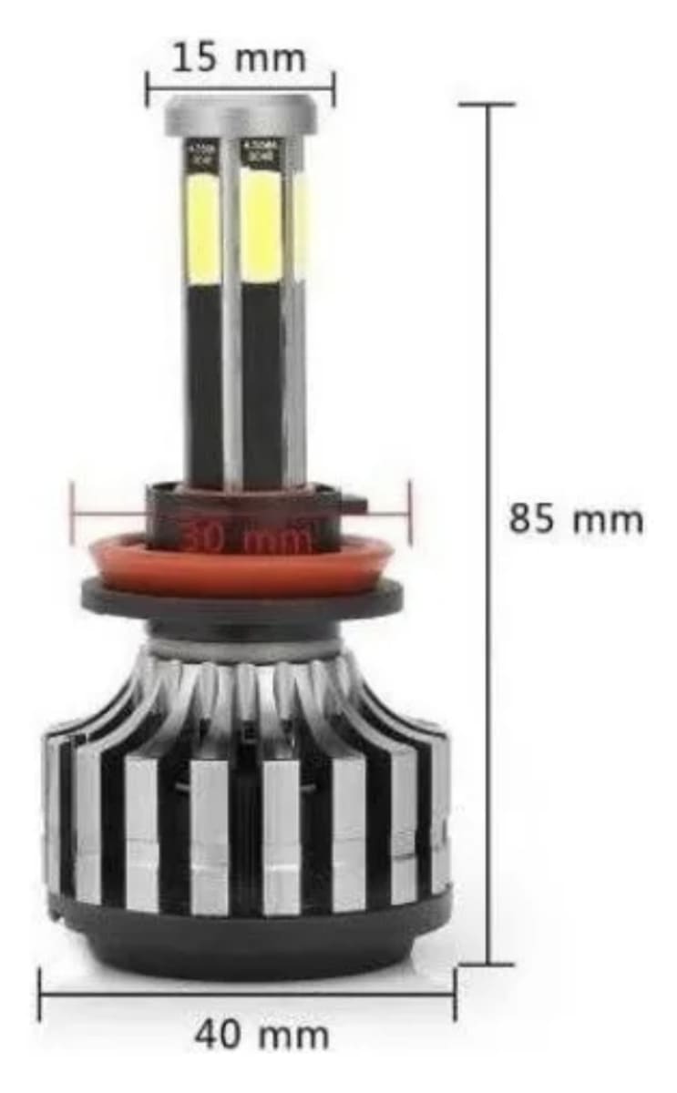 TURBO LED H8 H9 H11 X6S2