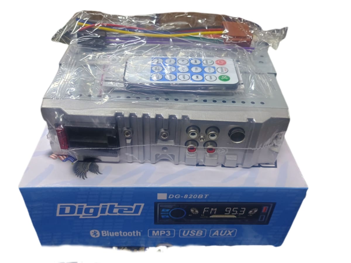 RADIO DE 1 DIN DIGITEL PANEL FIJO1