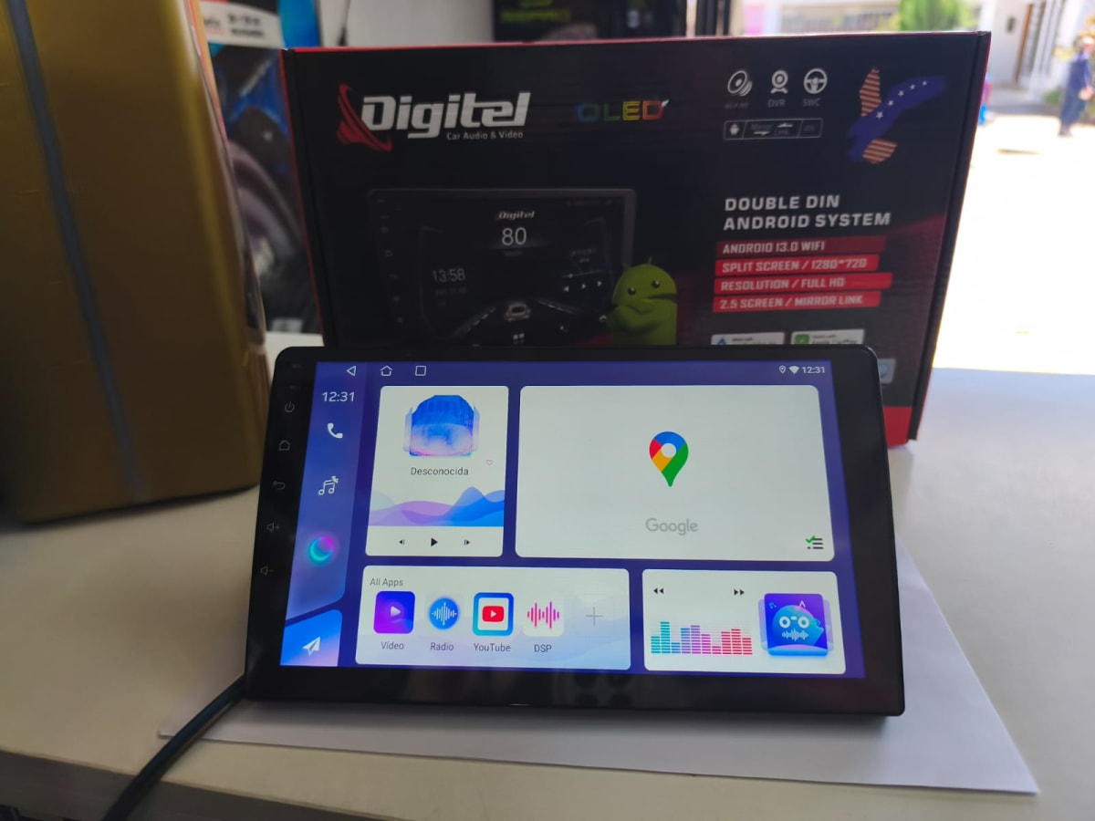 RADIO DIGITEL ANDROID 9 P 6GB +32GB RAM QLED4