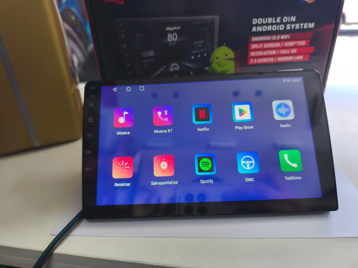 RADIO DIGITEL ANDROID 9 P 6GB +32GB RAM QLED5