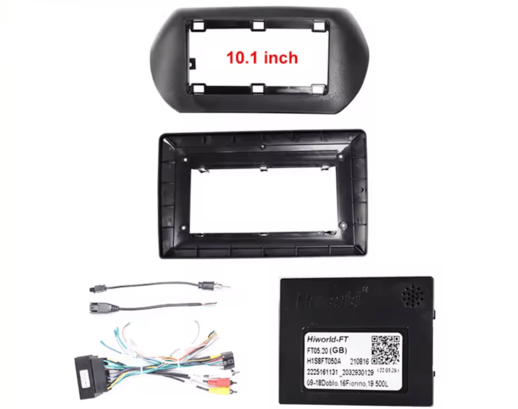 Bisel Adaptador De Radio Fiat Fiorino City Qubo Citroen Nemo 10.1?4