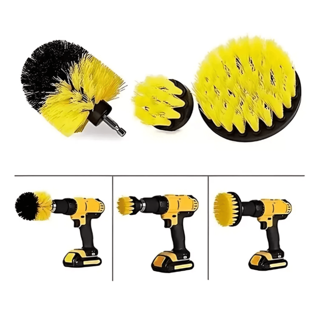 KIT 3 CEPILLOS LIMPIEZA PARA TALADRO2