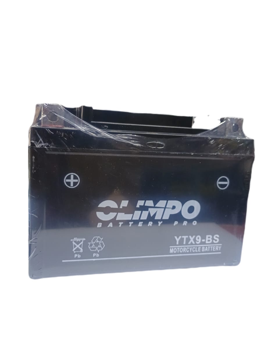 BATERIA MOTO 9AH OLIMPO YTX9-BS CCA 200 (+ -)3