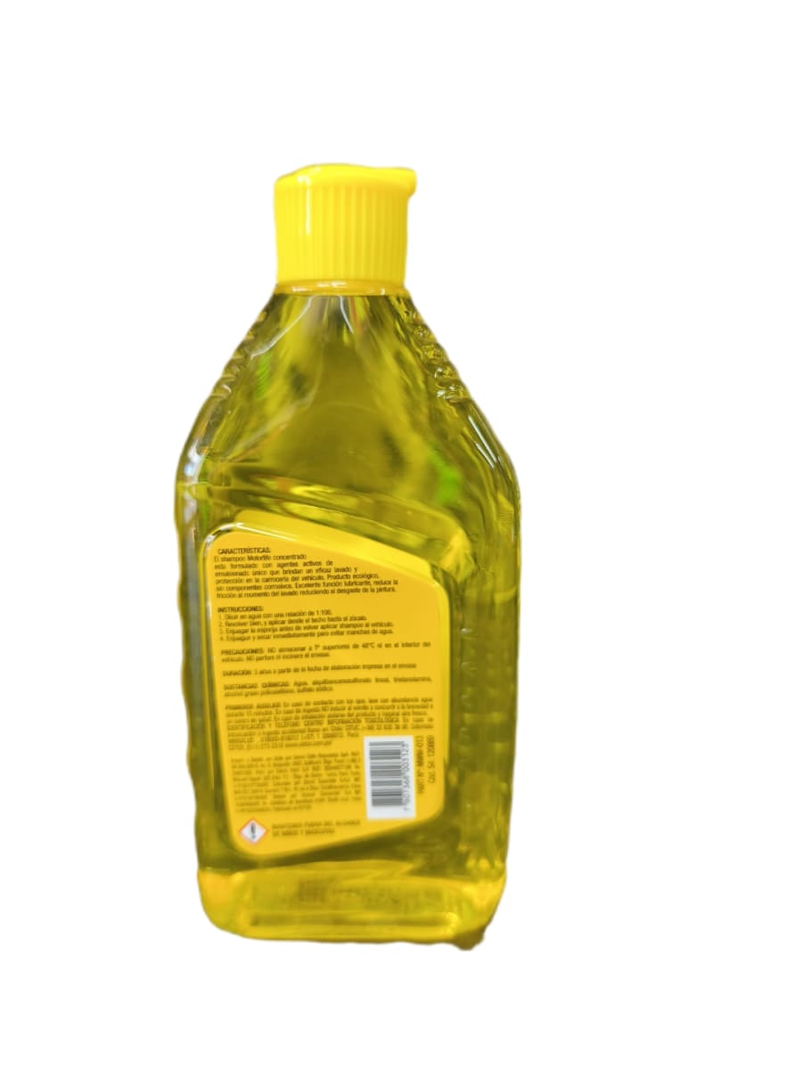 SHAMPOO CONCENTRADO 500ML MOTORLIFE3