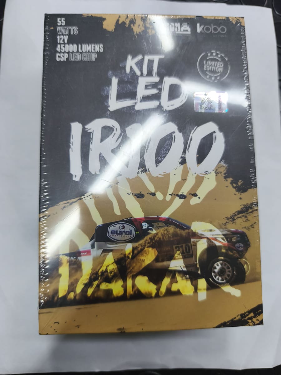 KIT AMPOLLETA TURBO LED DAKAR H13  45.000 LMN IR100 0