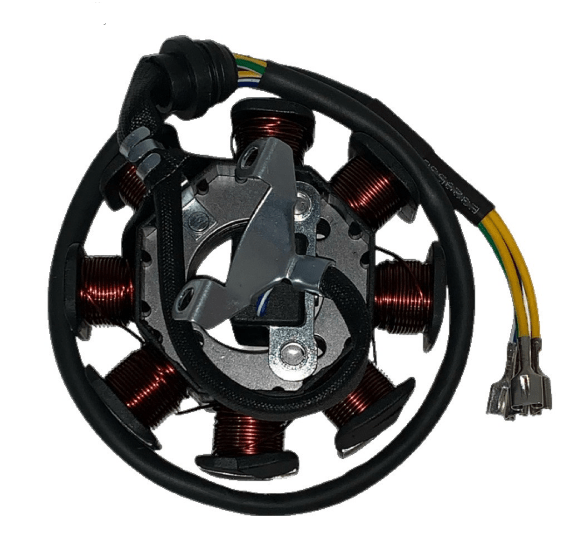 ESTATOR CG 150/ RK 150 8 BOBINAS MONOFASICO 4 CABLES2