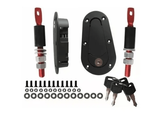 SEGURO DE CAPOT D1 CON LLAVE 1