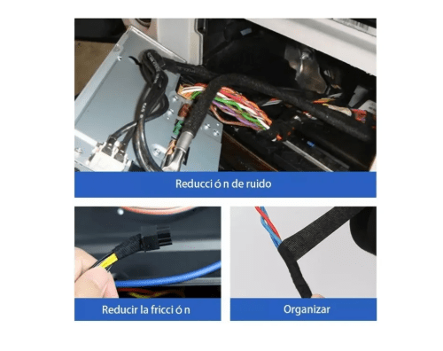 Cinta Tela Adhesiva Aislante Cableado Automotriz 15m*20mm3
