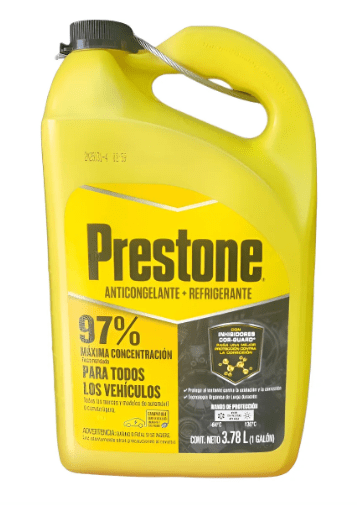 Refrigerante Anticongelante Prestone Al 97% Todo Vehiculo1