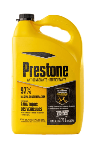 Refrigerante Anticongelante Prestone Al 97% Todo Vehiculo 1