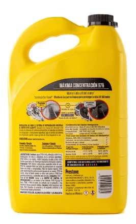 Refrigerante Anticongelante Prestone Al 97% Todo Vehiculo3