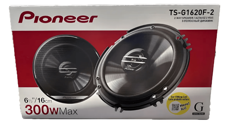 Parlante Pioneer Ts-1620f-2 16cm / 300w / 40rms1