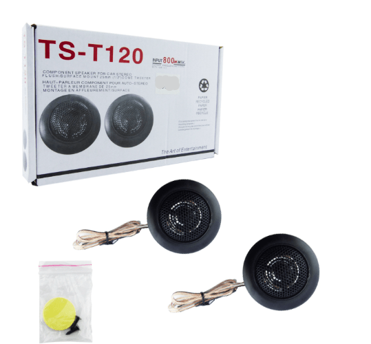 Tweeter X2 Parlante Optimizador Sonido 800w T1203