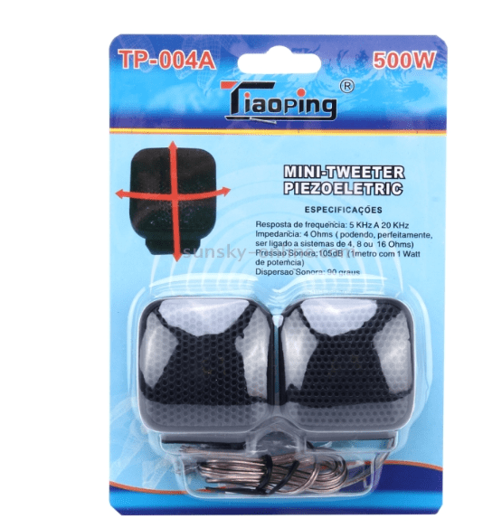 MINI TWEETTER X2 500 W 5KHz A 20KHz 4ohm1