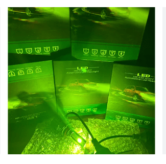 TURBO LED VERDE LIMON H72