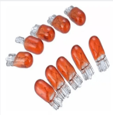 T10 COLA DE PEZ AMBAR HALOGENO 81AM1