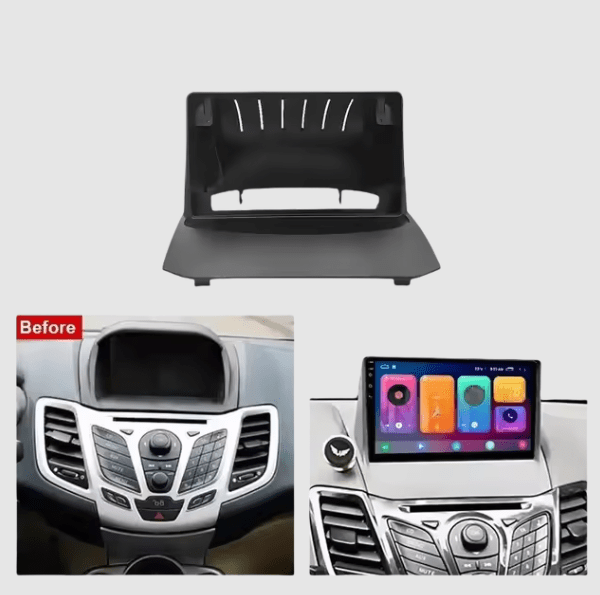 Bisel Adaptador De Radio 9 Pulgadas Ford Fiesta 2009-2014 1