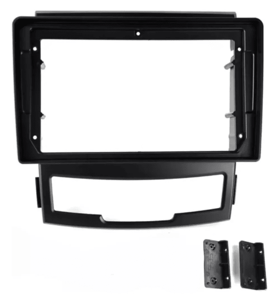 BISEL ADAPTADOR DE RADIO SSANGYONG KORANDO 9 PULGADAS 2010 A 2013 0
