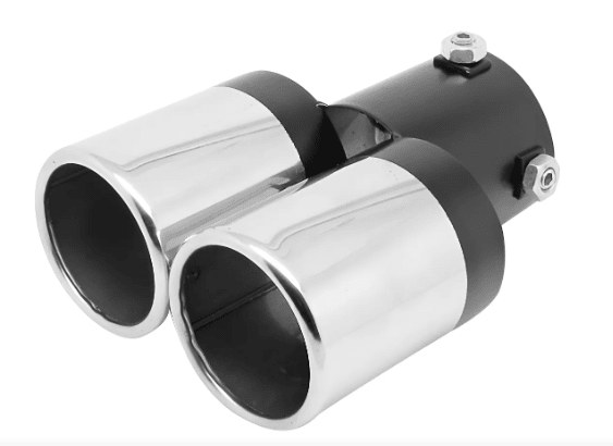 COLA ESCAPE CROMADA Y NEGRO DOBLE PEQUEÑA 0