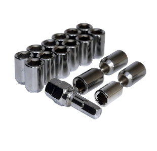 TUERCAS DE SEGURIDAD CROMADAS 16 PIEZAS2