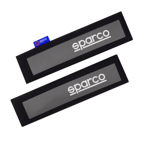 CUBRE VOLANTE NEGRO GRIS SPARCO2