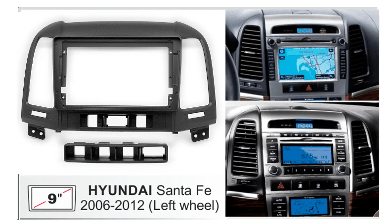 BISEL ADAPTADOR HYUNDAI SANTA FE 2006+1