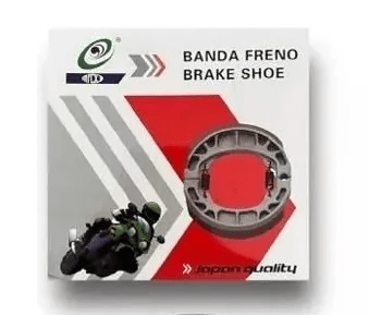 SET BALATAS DE FRENO MOTO CG 125 LIFAN LF125 5 BICIMOTO EXPRESS 100 MOTORRAD DAX JINCHENG JCM125 433