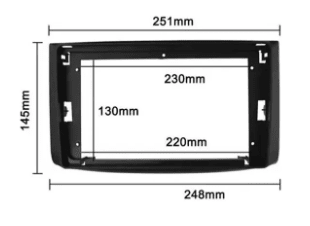 BISEL REDUCTOR AVEO CAPTIVA 2007 9PULGADAS3