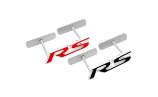 Emblema Nombre RS De Parrilla Con Tornillo LOGO3