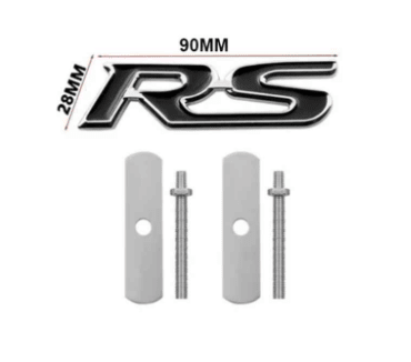 Emblema Nombre RS De Parrilla Con Tornillo LOGO2