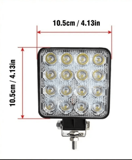 NEBLINERO 16 LED 105X105X 14MM BIVOLTAJE2