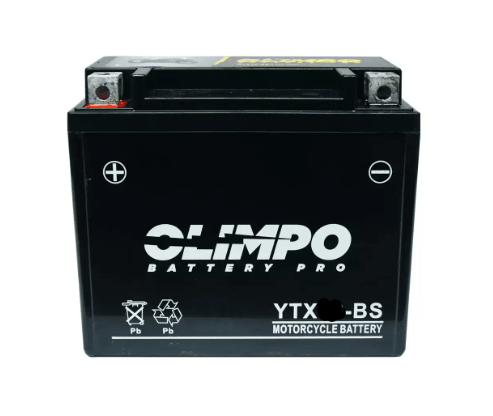 BATERIA MOTO 9AH OLIMPO YTX9-BS CCA 200 (+ -) 0